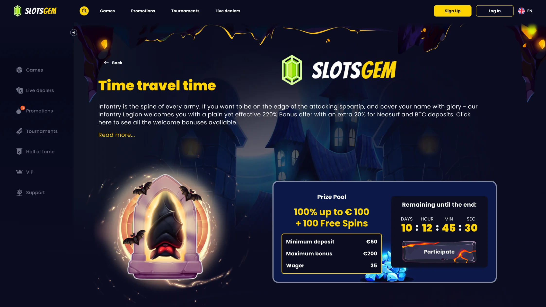 SlotsGem Promotions